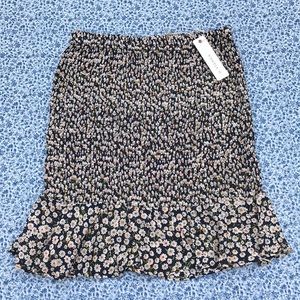 Laura's Boutique 'O. Vianca' Ruched Floral Skirt